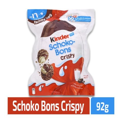 Kinder Schoko Bons Crispy T16, 89g